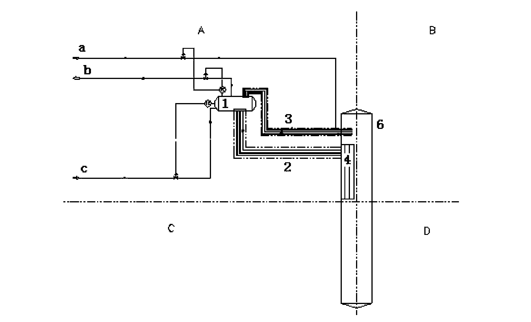 Naturally circulated heat removal method and system for slurry-bed reactor of Fische-Tropsch synthesis