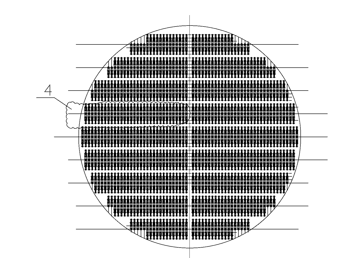 Naturally circulated heat removal method and system for slurry-bed reactor of Fische-Tropsch synthesis