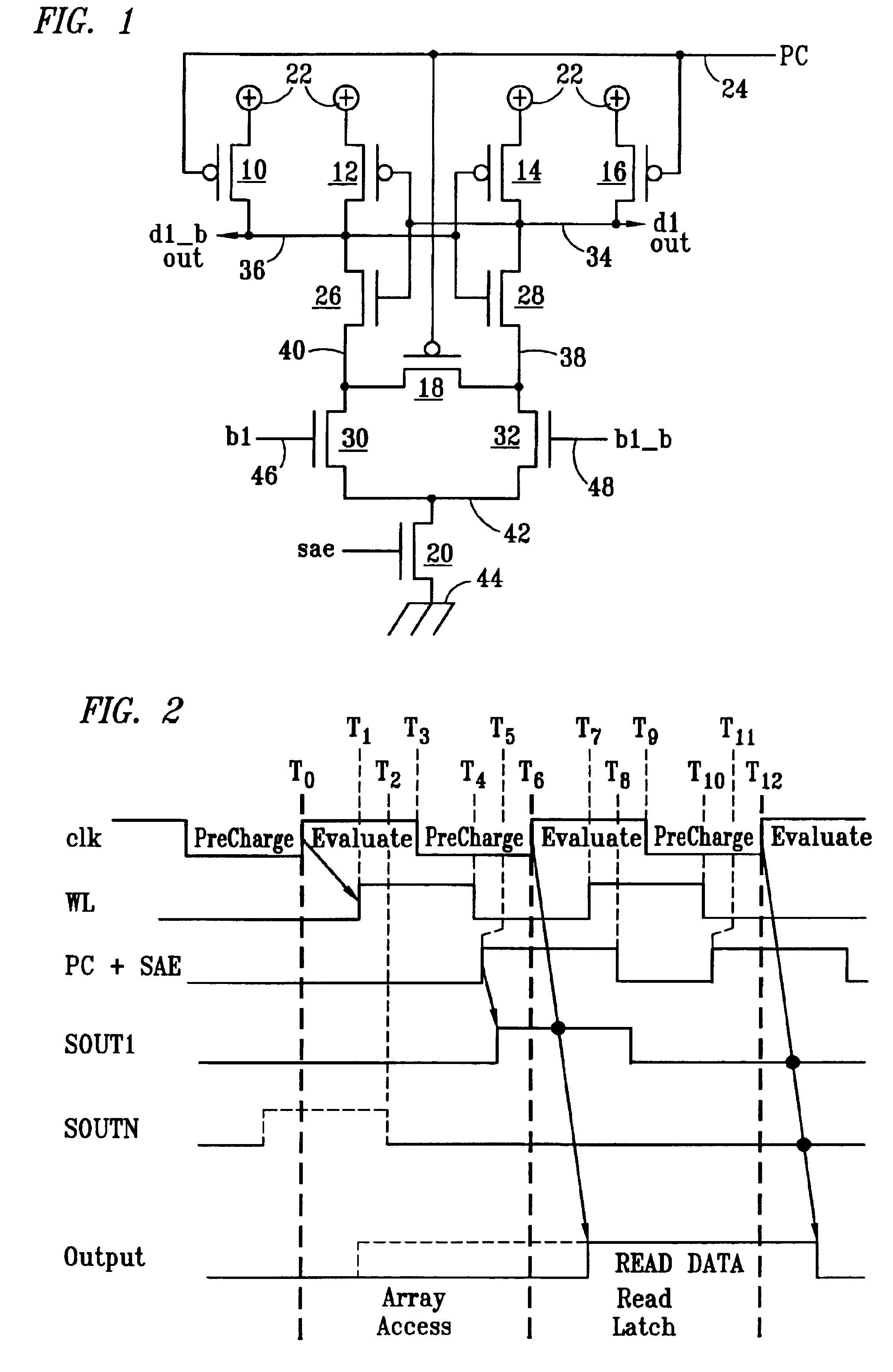 Latch type sense amplifier method and apparatus