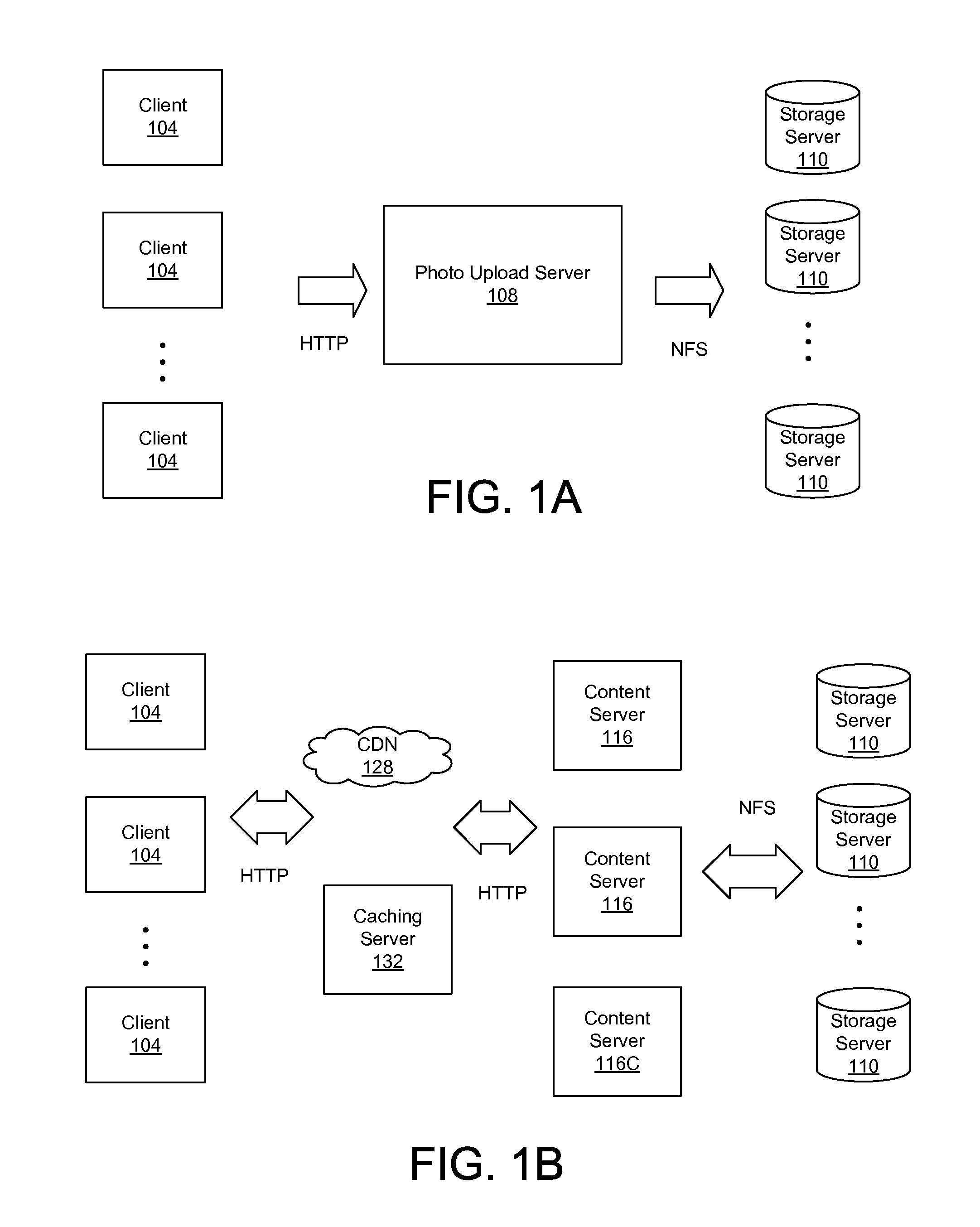 Efficient storage and retrieval for large number of data objects