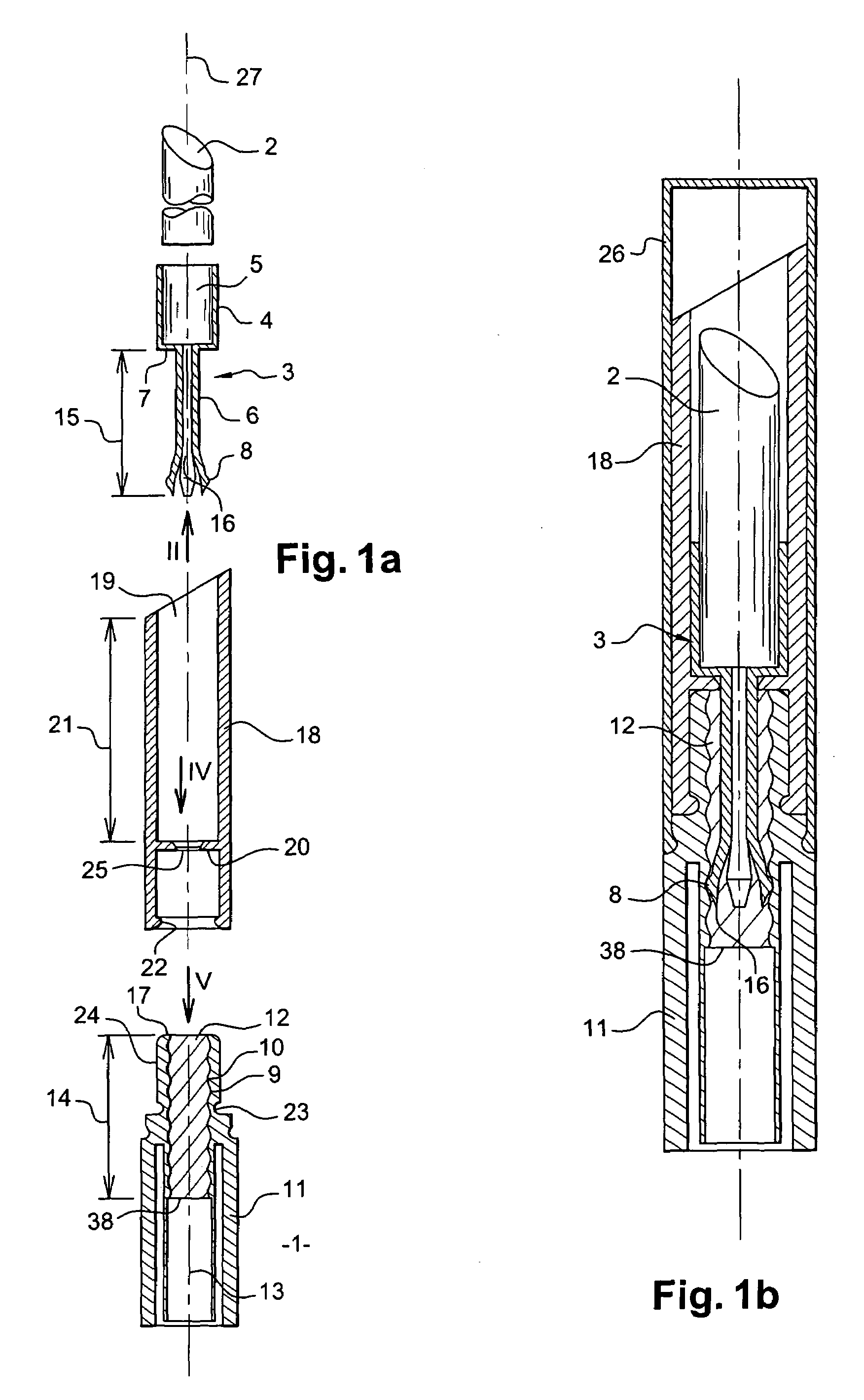 Packaging and dispensing device with disengaging mechanism