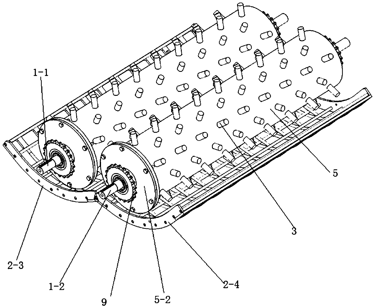 Intelligent controllable magnetorheological elastomer peanut fruit-picking equipment