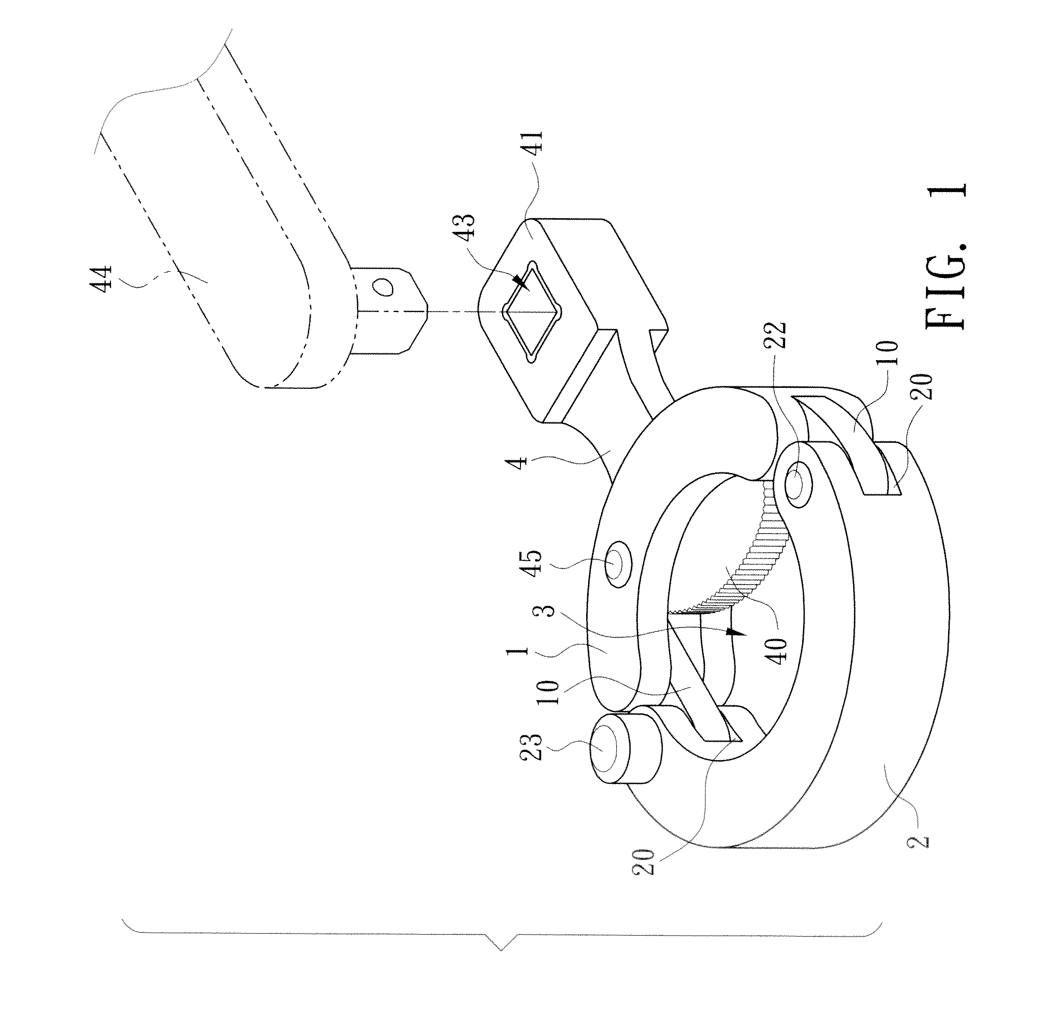 Mounting and dismounting device for cylindrical bodies