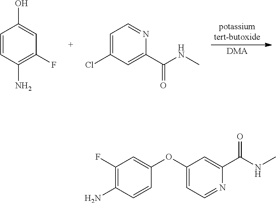 Preparation method of 4-(4-amino-3-fluorophenoxy)-N-methylpyridine-2-formamide