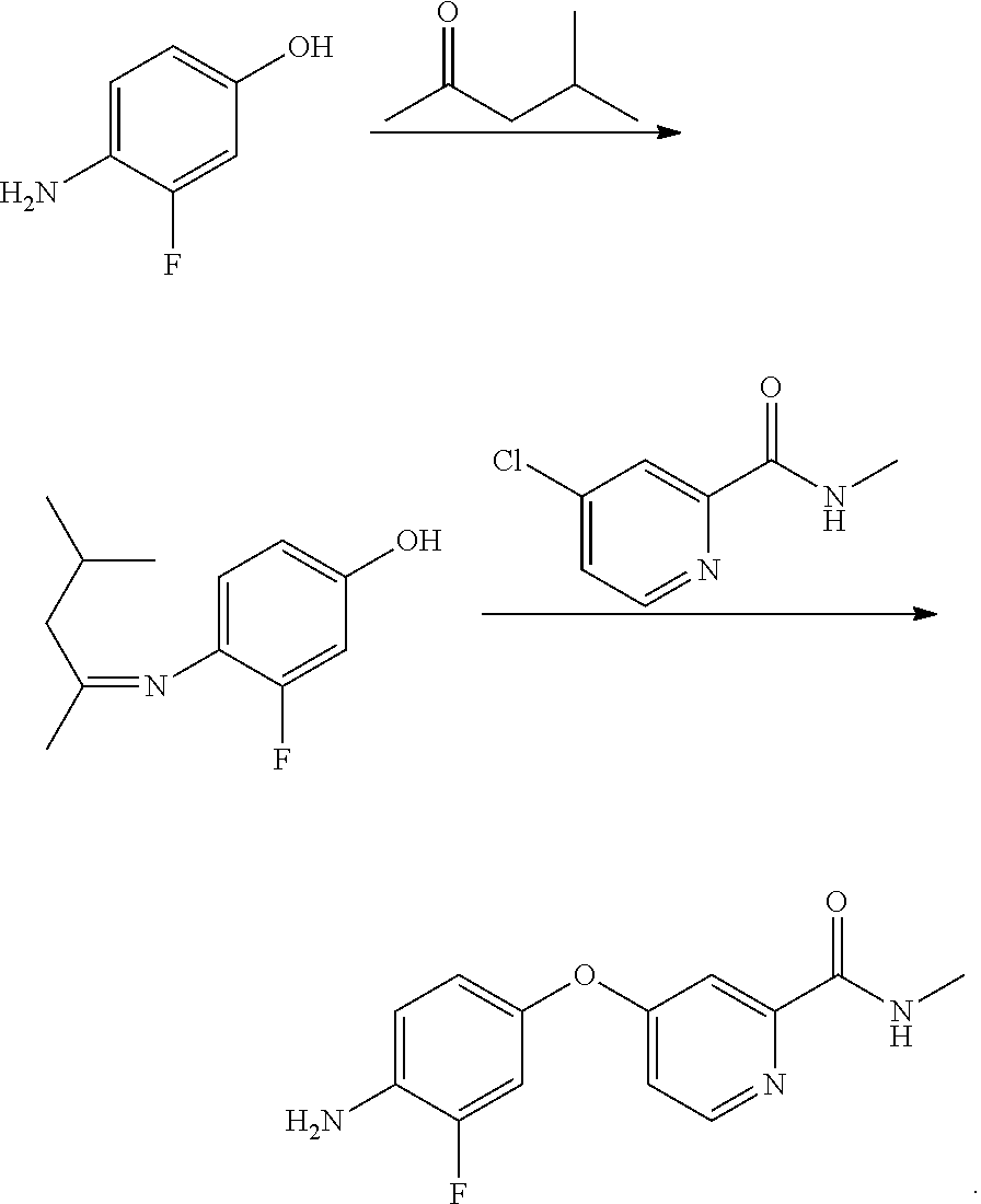 Preparation method of 4-(4-amino-3-fluorophenoxy)-N-methylpyridine-2-formamide