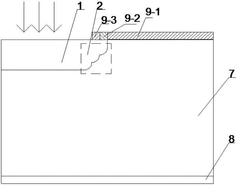 Structural design of high-power planar gate D-MOSFET