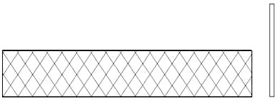 Rabbet treatment method for guaranteeing wood grain fair-faced concrete splicing joint effect