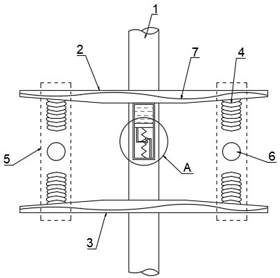 A combined cross-arm structure for power poles and towers and its application method