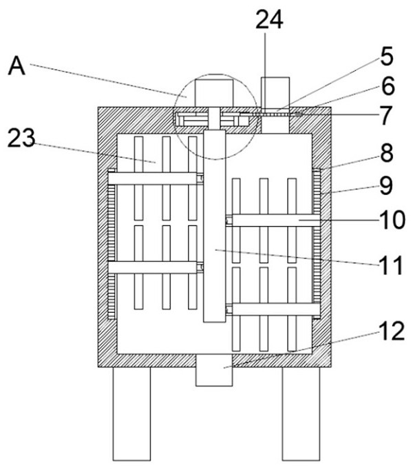 Adhesive cement stirrer