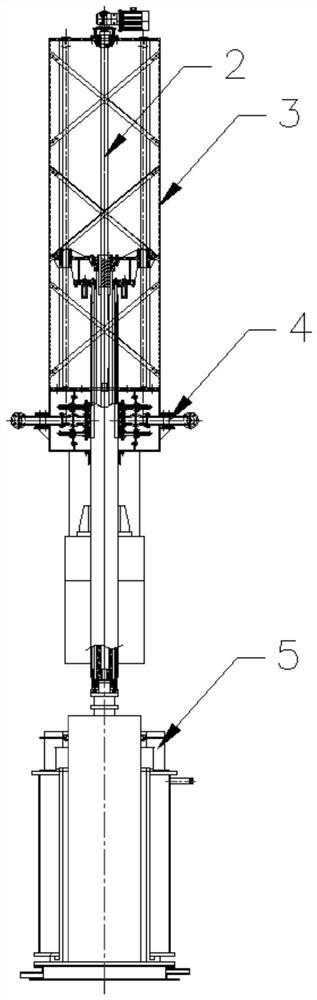 Single-electrode-stem atmosphere-controllable electroslag furnace for efficient production