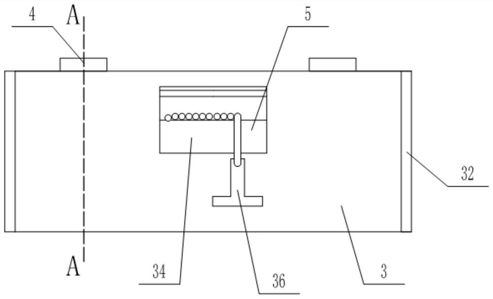 A safety rope device for overhaul of generator outlet switch