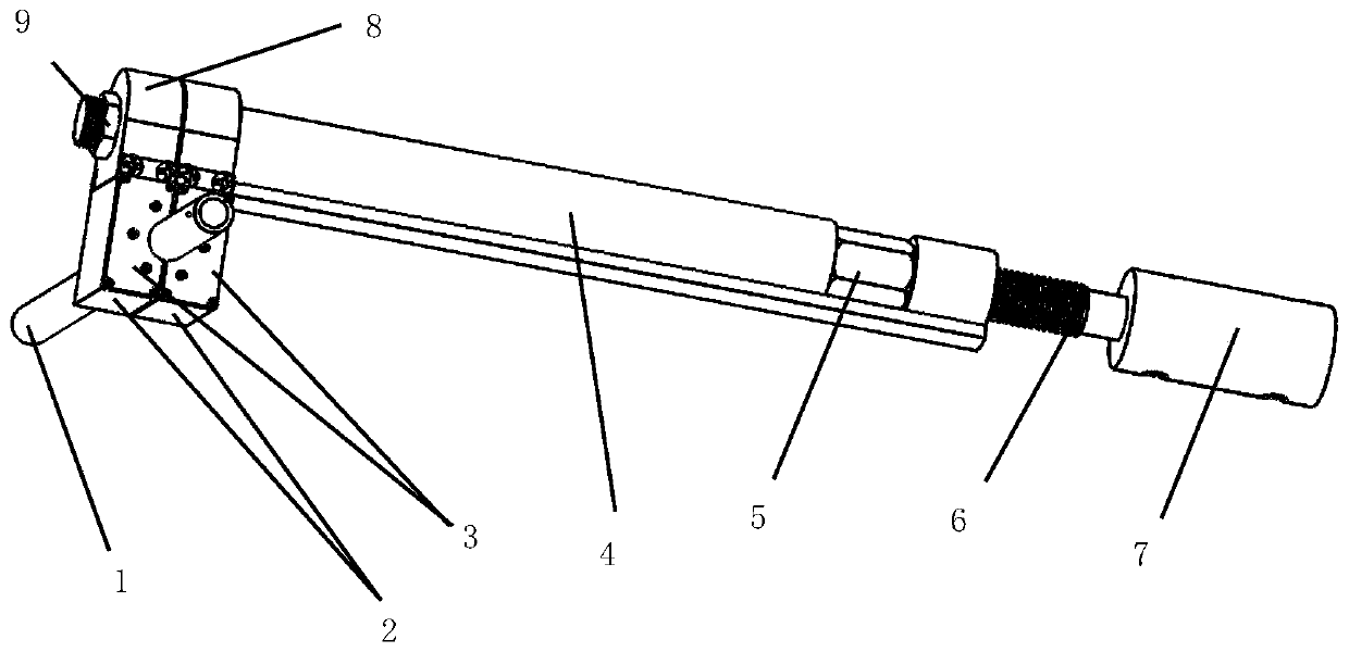 Detachable Longitudinal Mode Guided Wave Magnetostrictive Sensor Based on Operating Cane