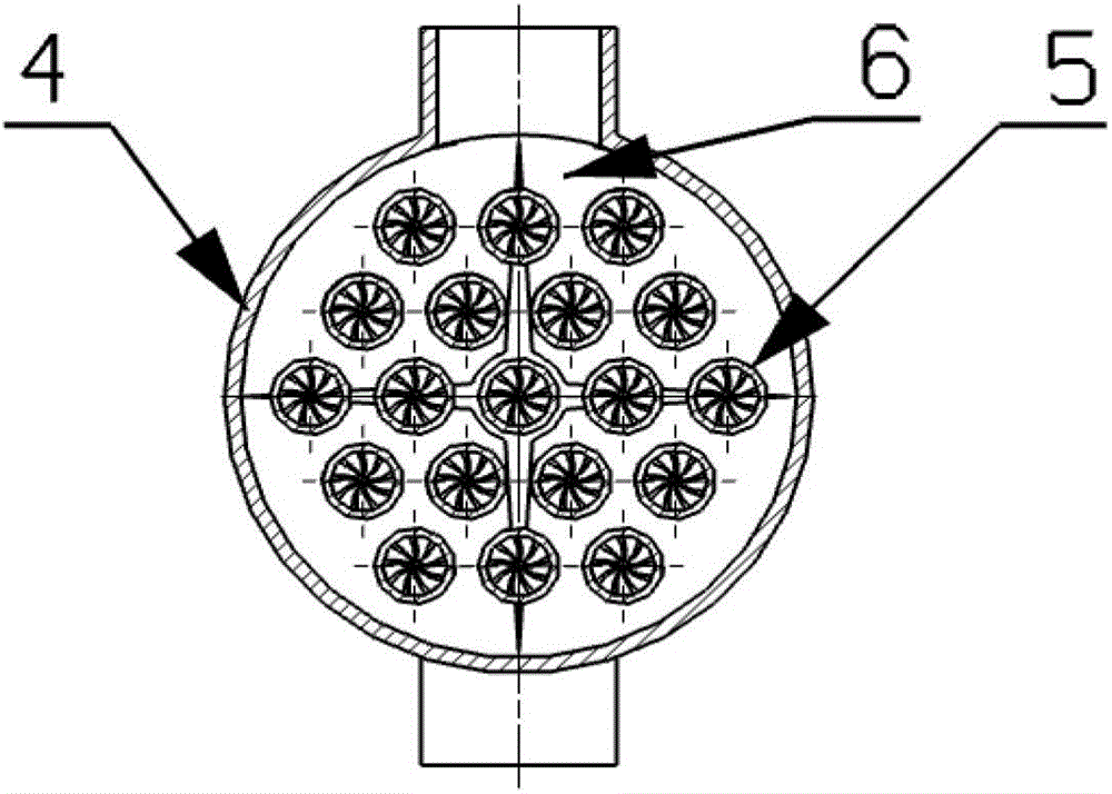 Gas-liquid type intercooler