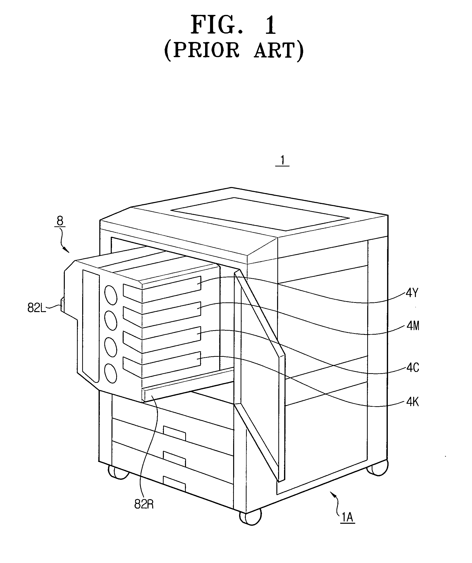Tandem color image forming device