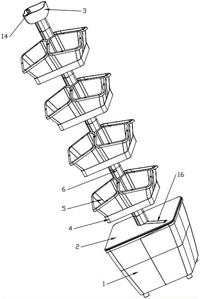 vertical self-irrigating garden