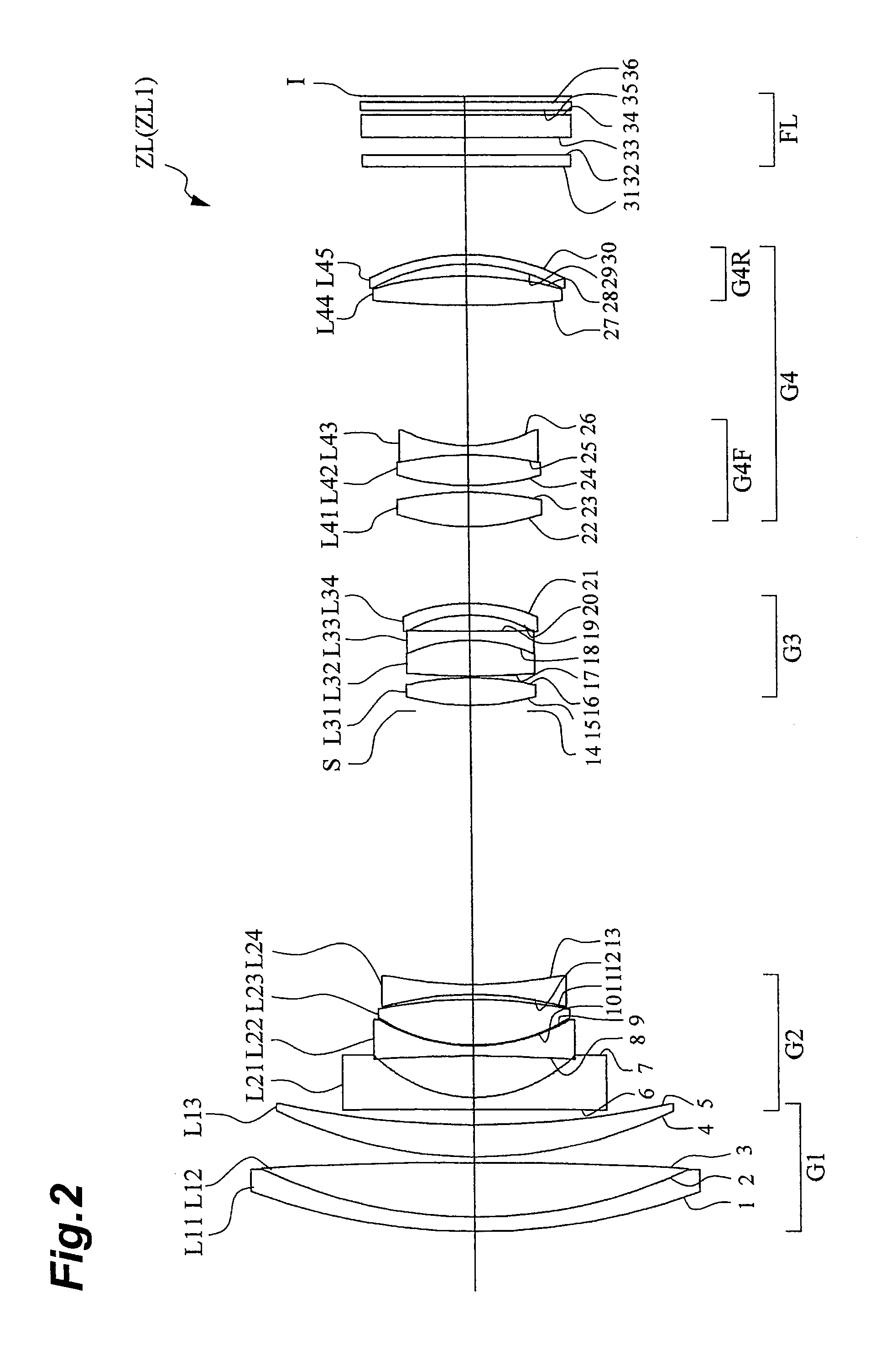 Zoom lens, optical apparatus equipped with the zoom lens and method for forming an image of an object and varying a focal length