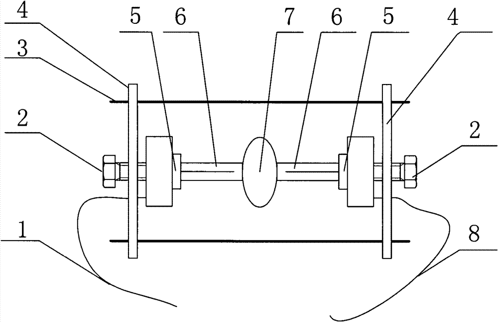 Bean seed germinating ability measuring device based on impedance spectrum