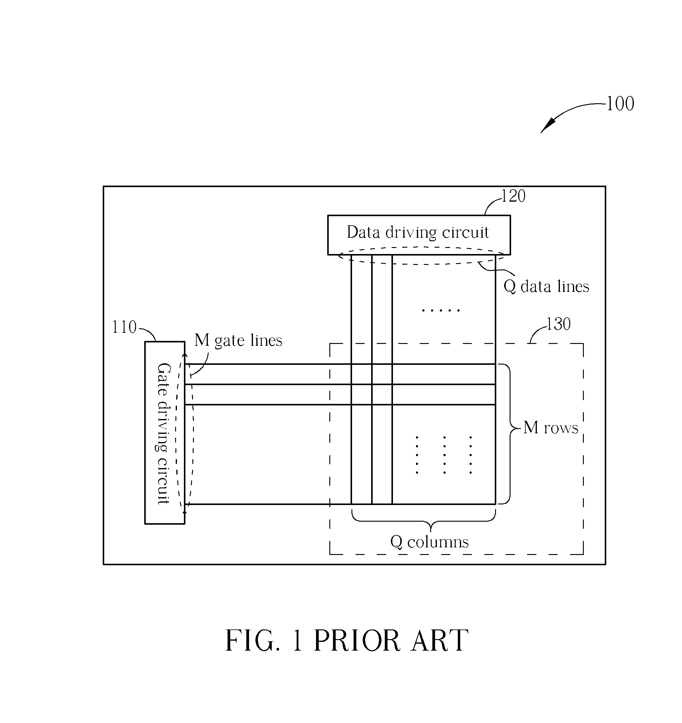 Gate driving module and LCD thereof