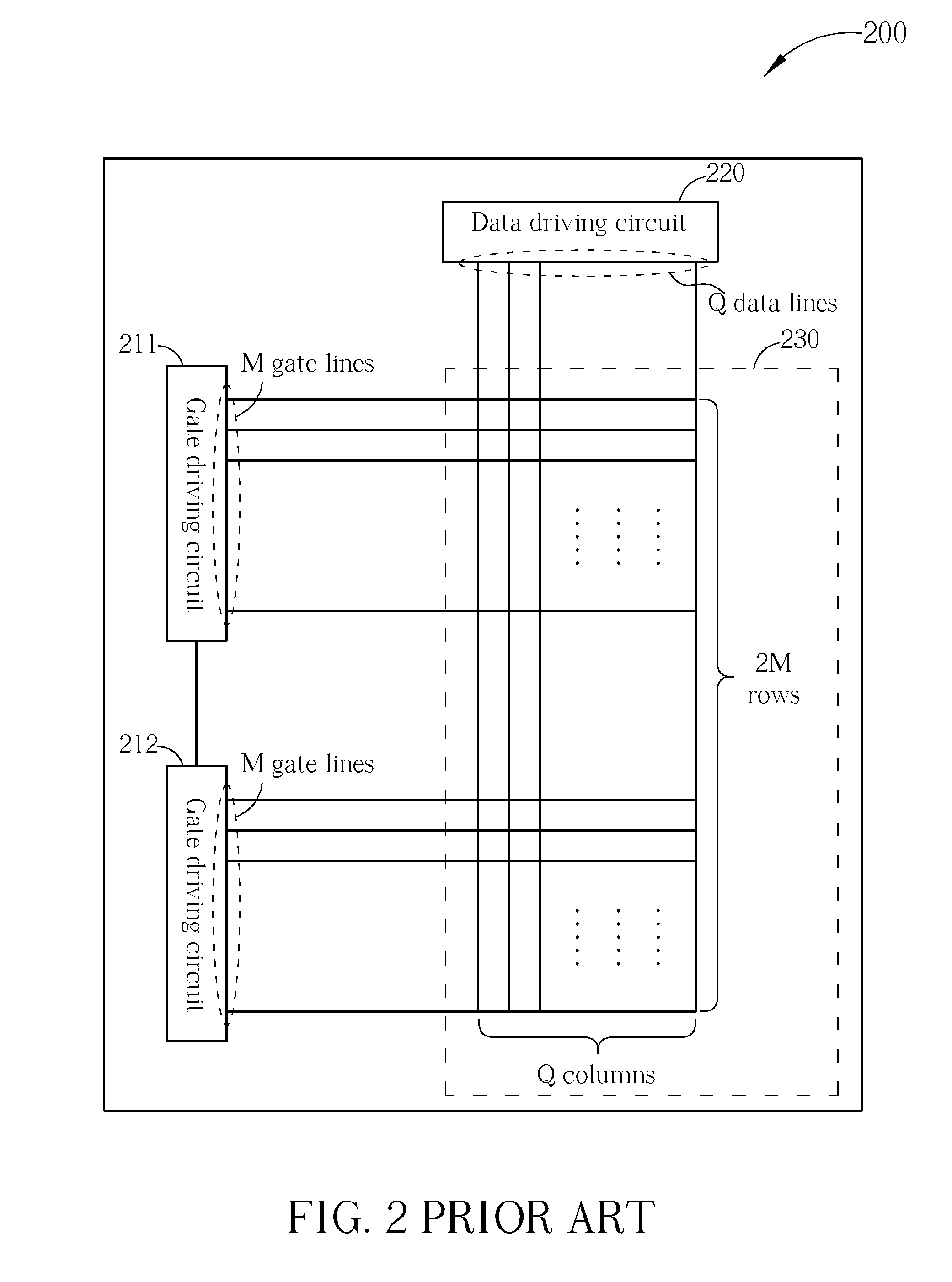 Gate driving module and LCD thereof