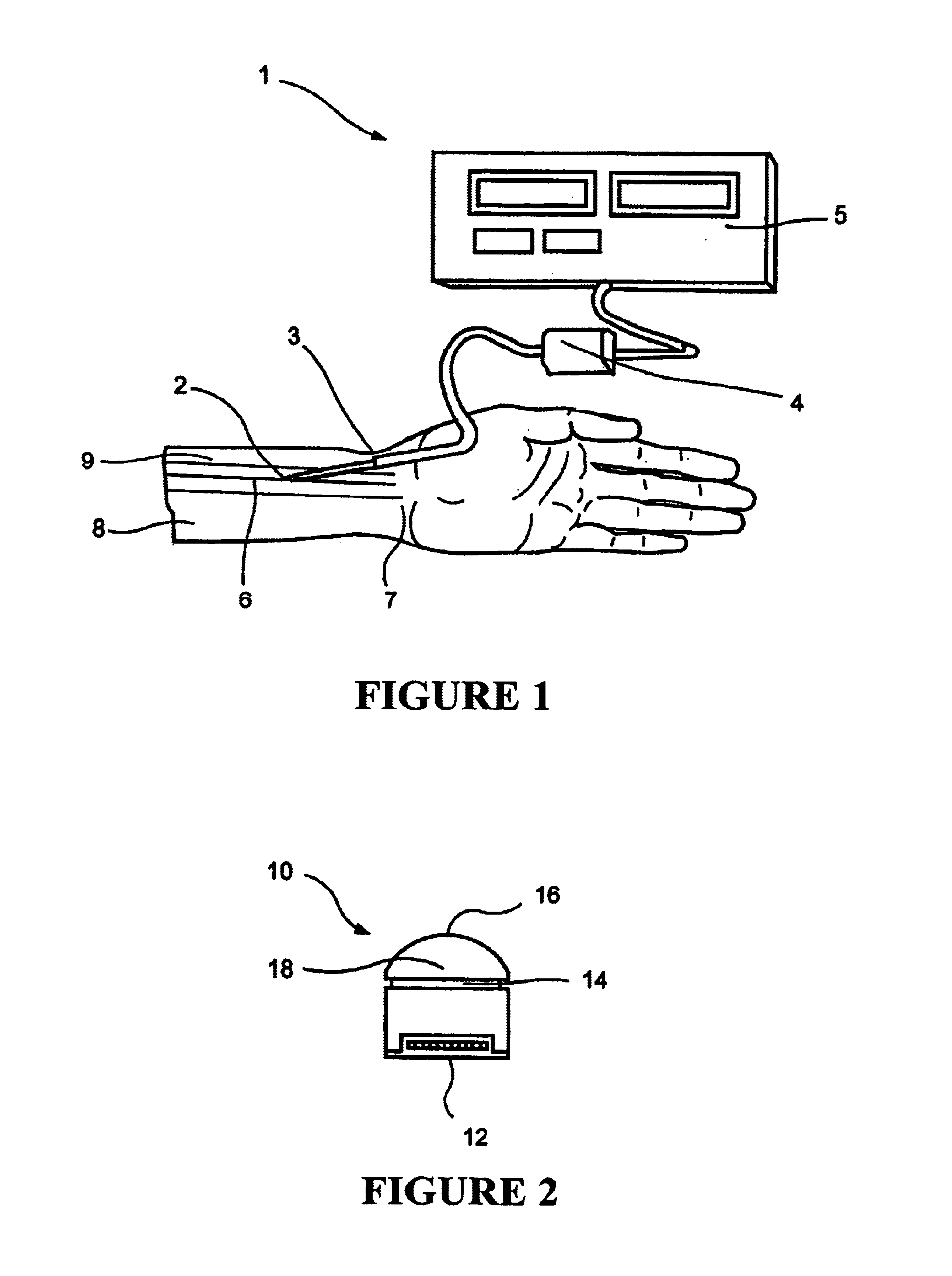 Method and device for monitoring blood pressure