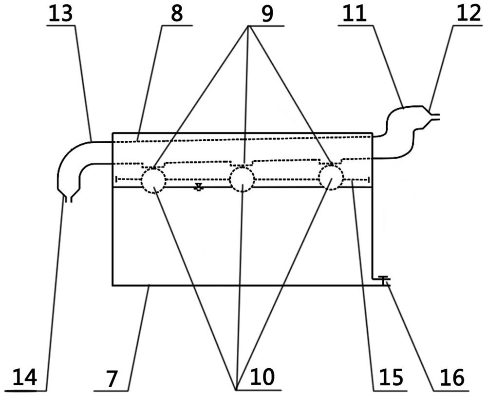 Single-family roof rainwater collection, first rain abandonment and water purification and conservation integrated device