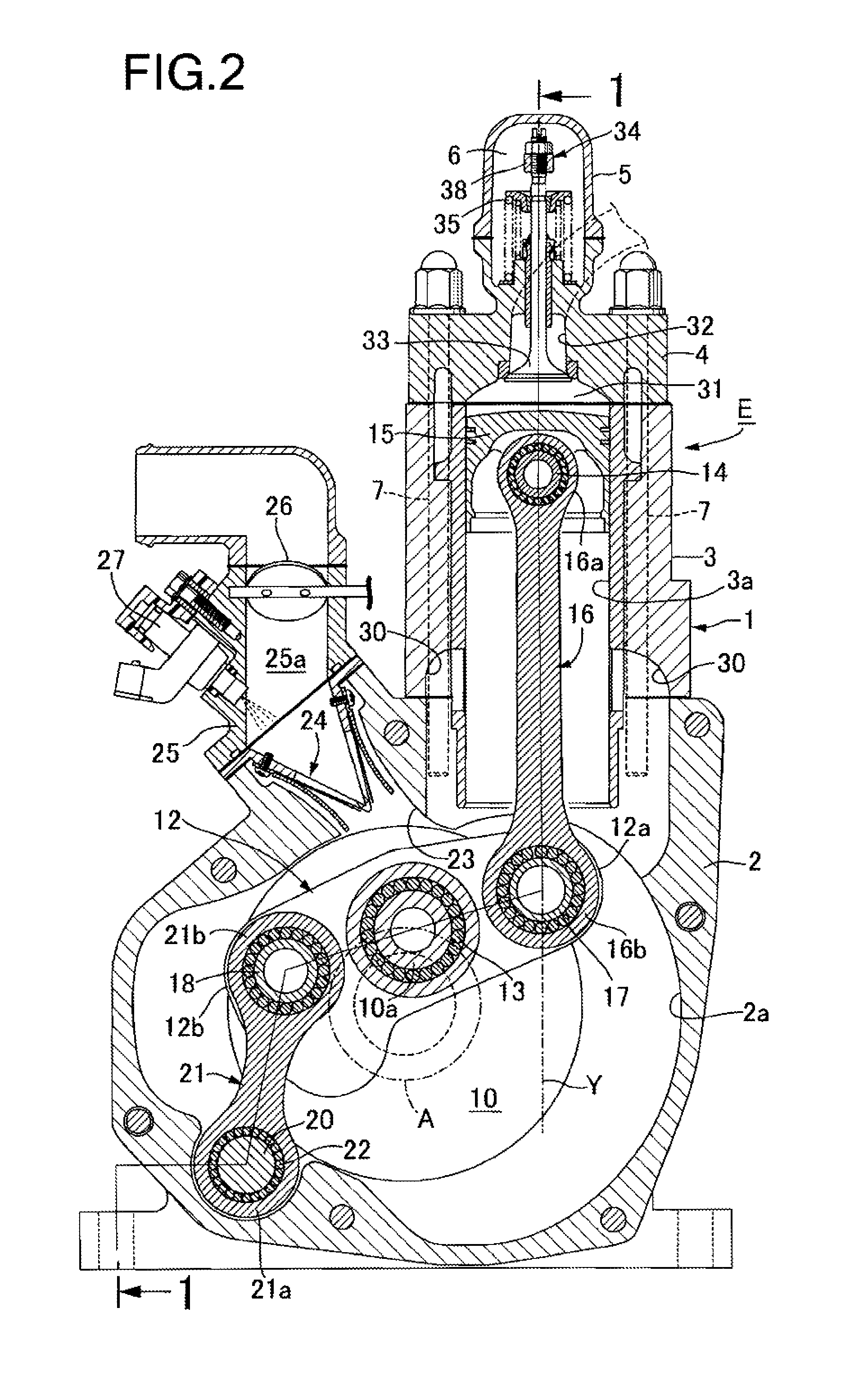 Premixed compression self-ignition engine