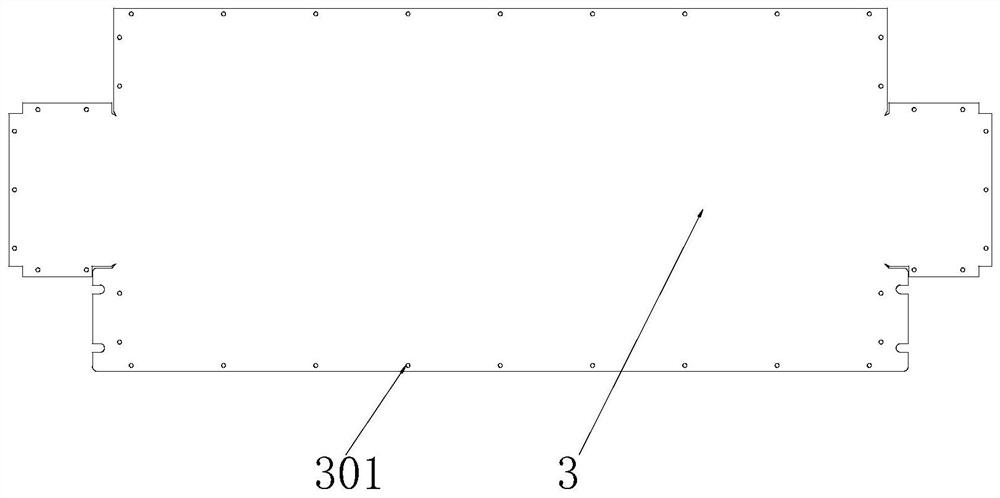 Single-phase power supply filter with novel structure