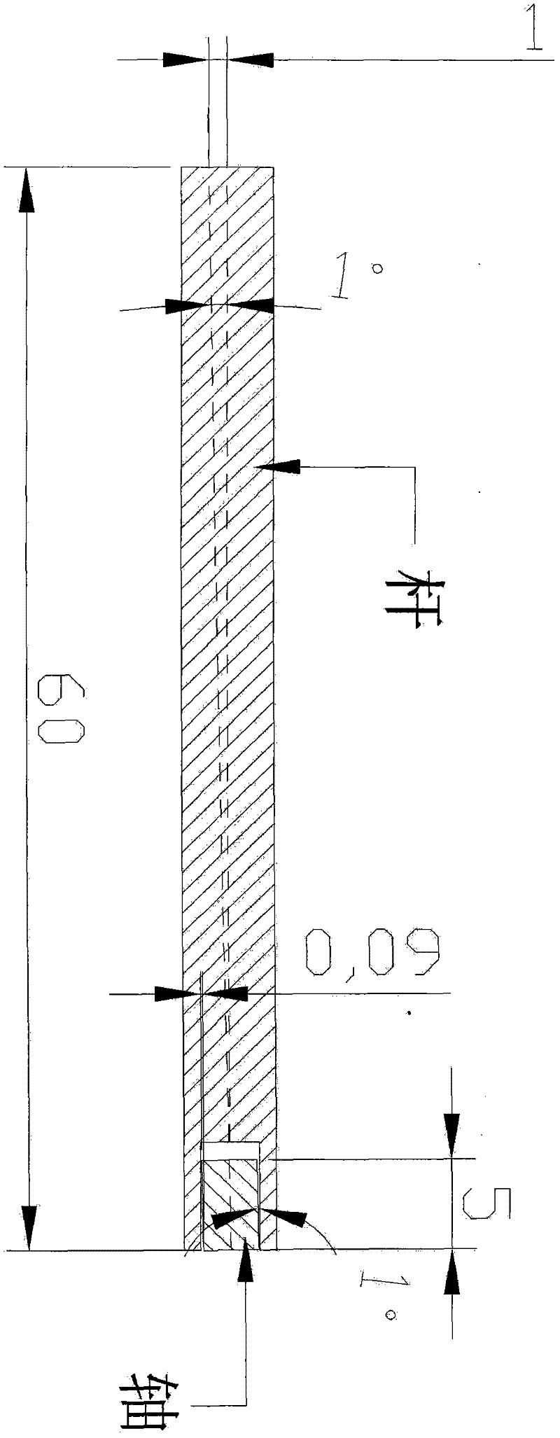 Shaft and rod micro-clearance direct-connection technology