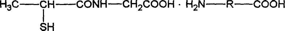 Tiopronin amino salt, and its preparing method