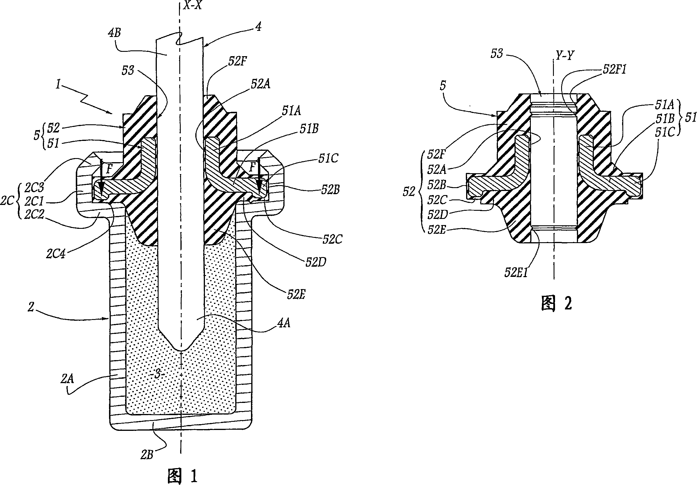 Thermostatic element, in particular, for a cooling circuit and a method for the production thereof