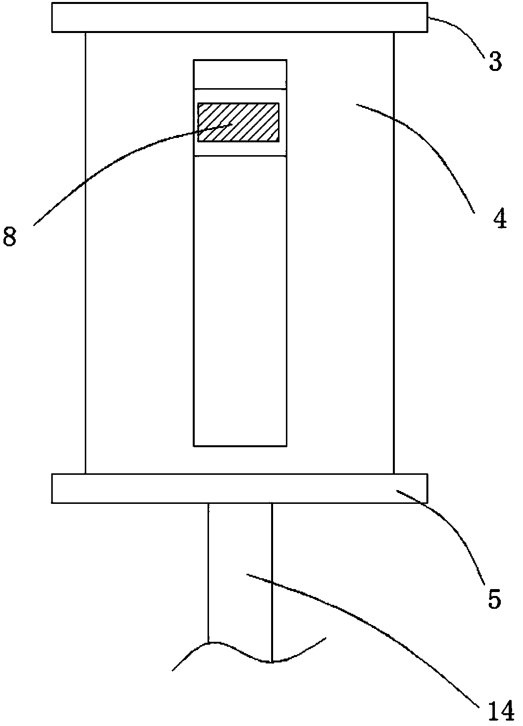 Textile fabric desizing device for textiles