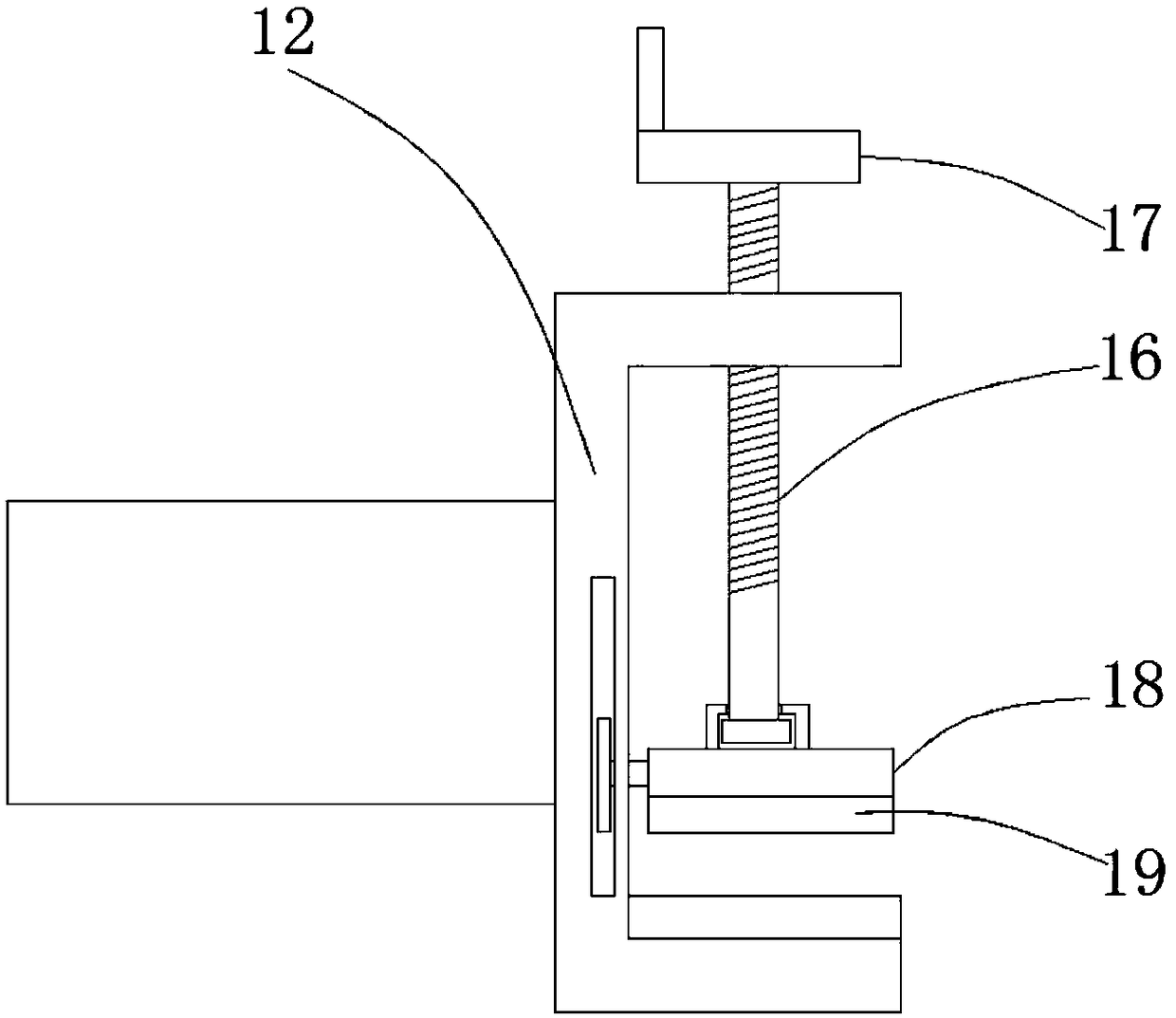 Textile fabric desizing device for textiles