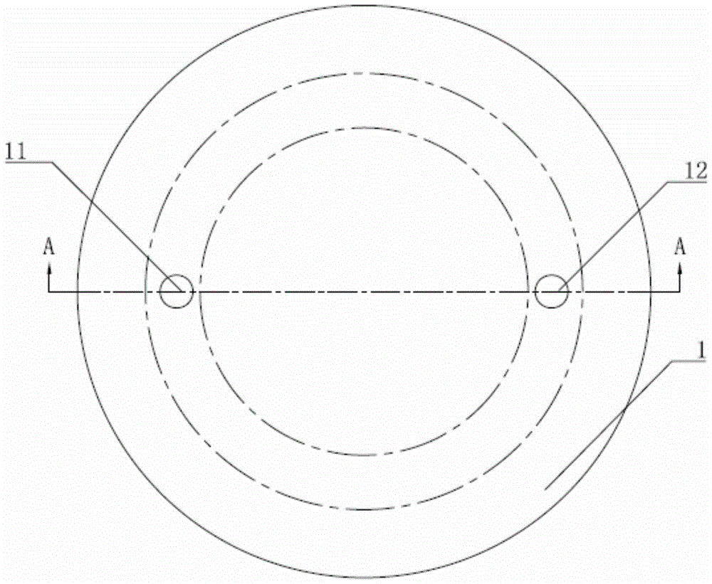 Mold and method for preparing thyristor chip mesa insulation protective layer using it