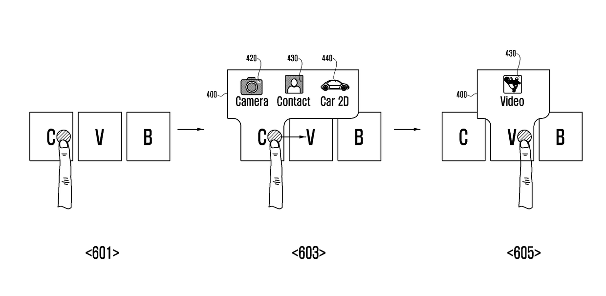 Method and apparatus for providing search function in touch-sensitive device