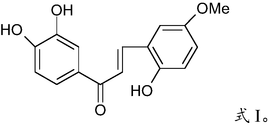 2,3',4'-trihydroxy-5-methoxychalcone and extraction method and application thereof