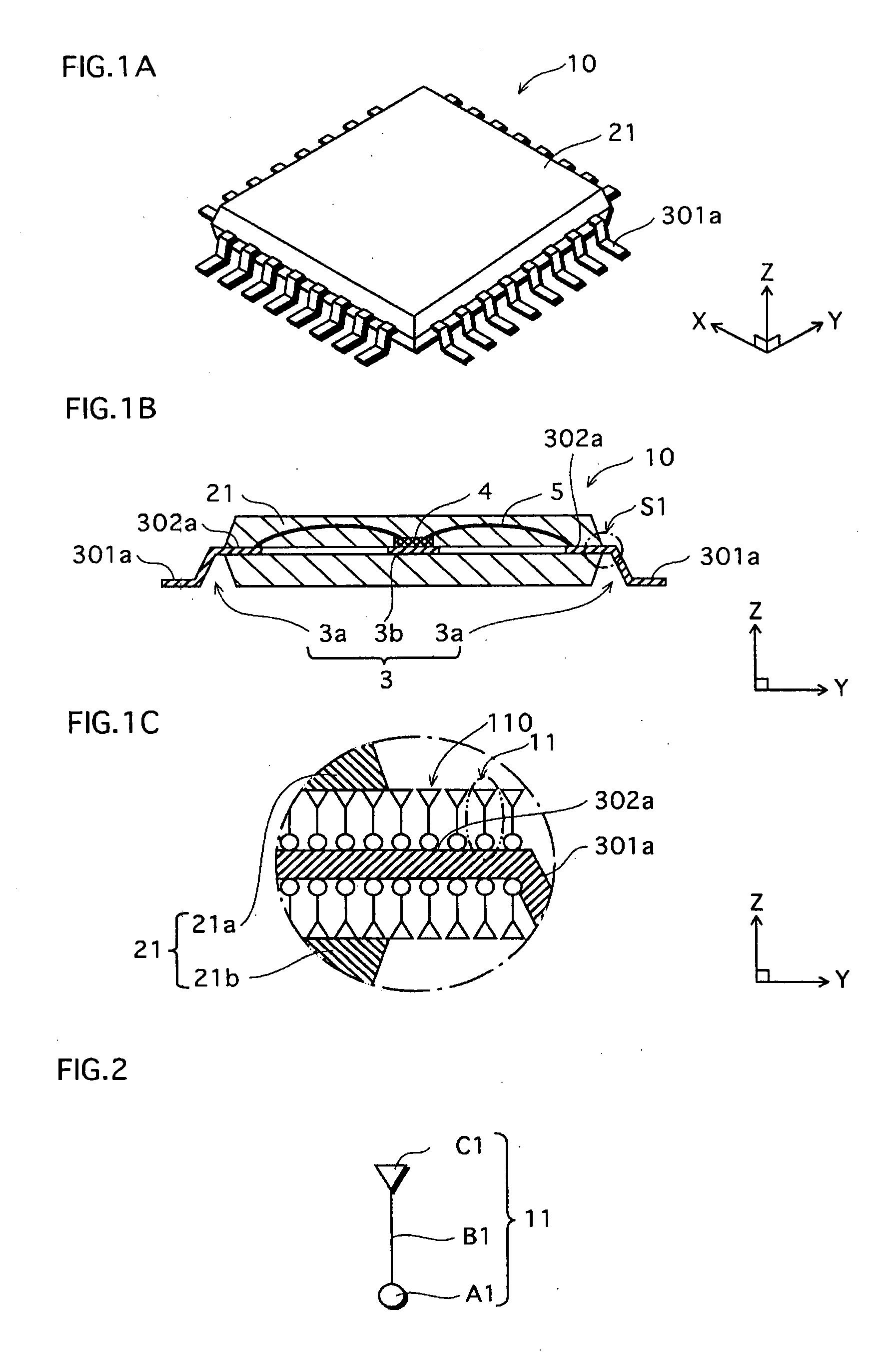 Wiring member, resin-coated metal part and resin-sealed semiconductor device, and manufacturing method for the resin-coated metal part and the resin-sealed semiconductor device