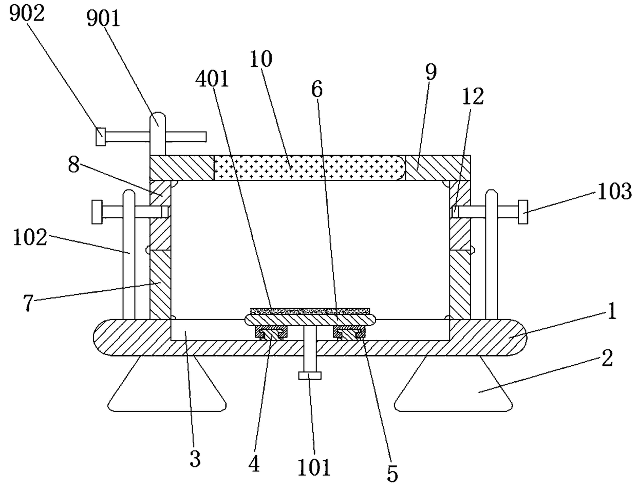 Adjusting anti-radiation device for radiotherapy department