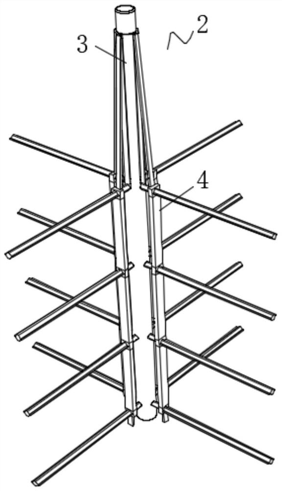 A soil crushing device for agricultural planting with self-cleaning function