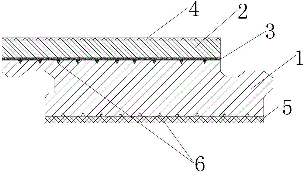 Multi-layer composite floor and production method thereof