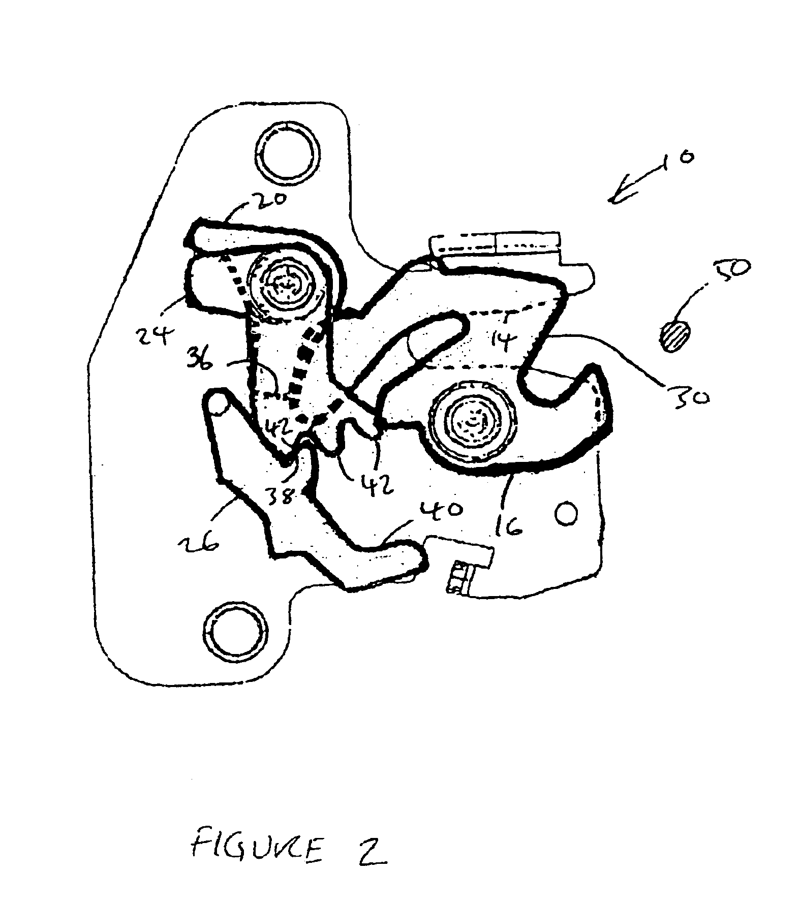 Latch mechanism for a vehicle