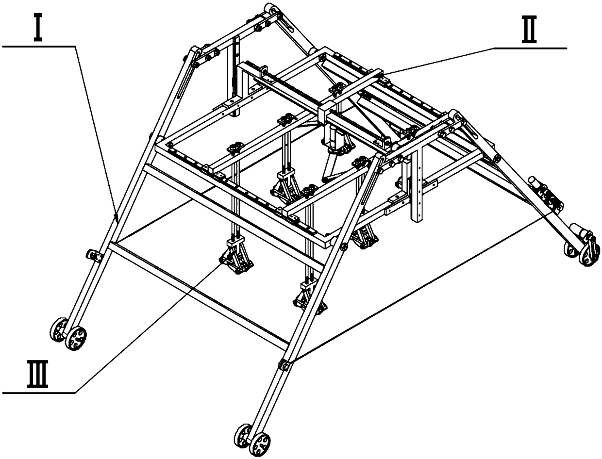 Crab-like type obstacle avoidance crane