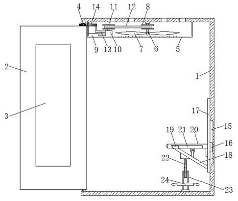 Functional small-space fitting room suitable for mother and infant crowds