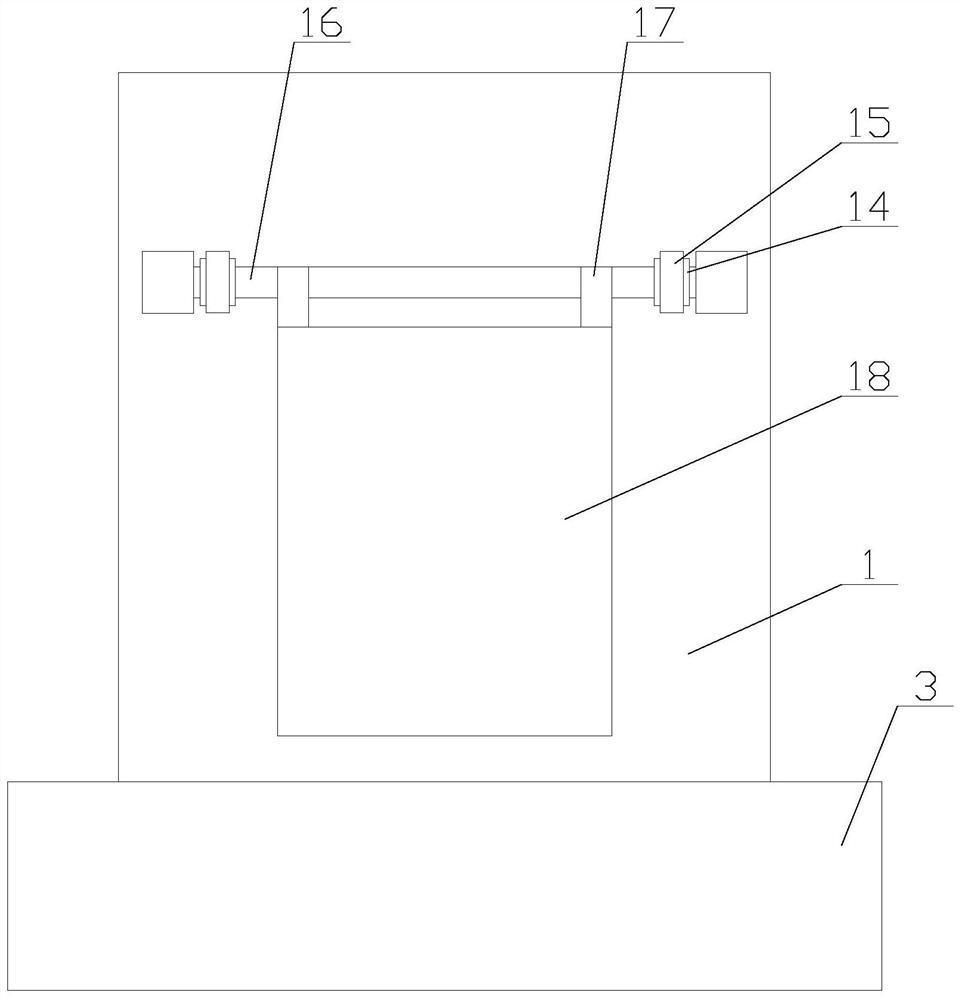 A charging pile for electric vehicles with protective function