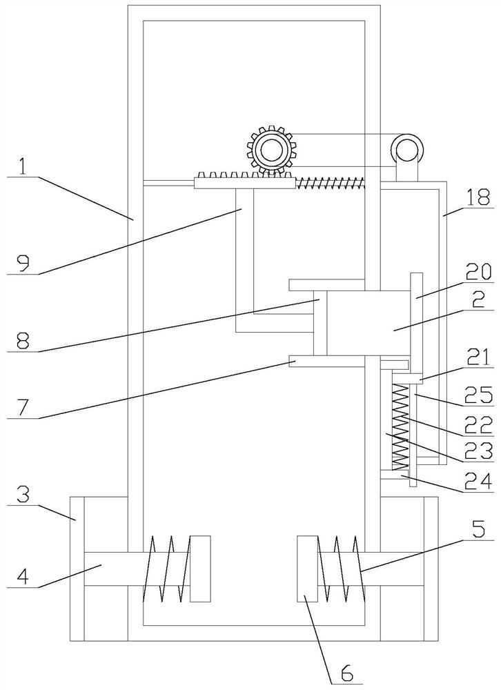 A charging pile for electric vehicles with protective function