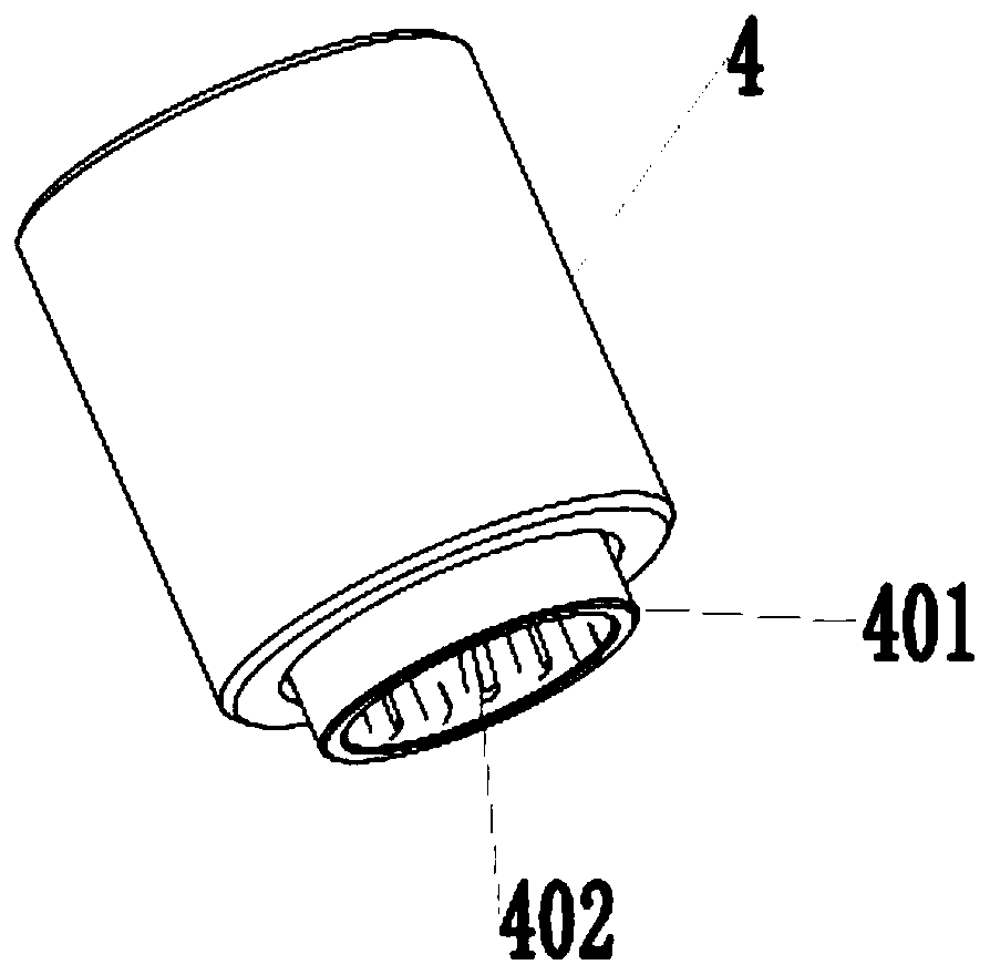 Connection structure of server power supply and mainboard