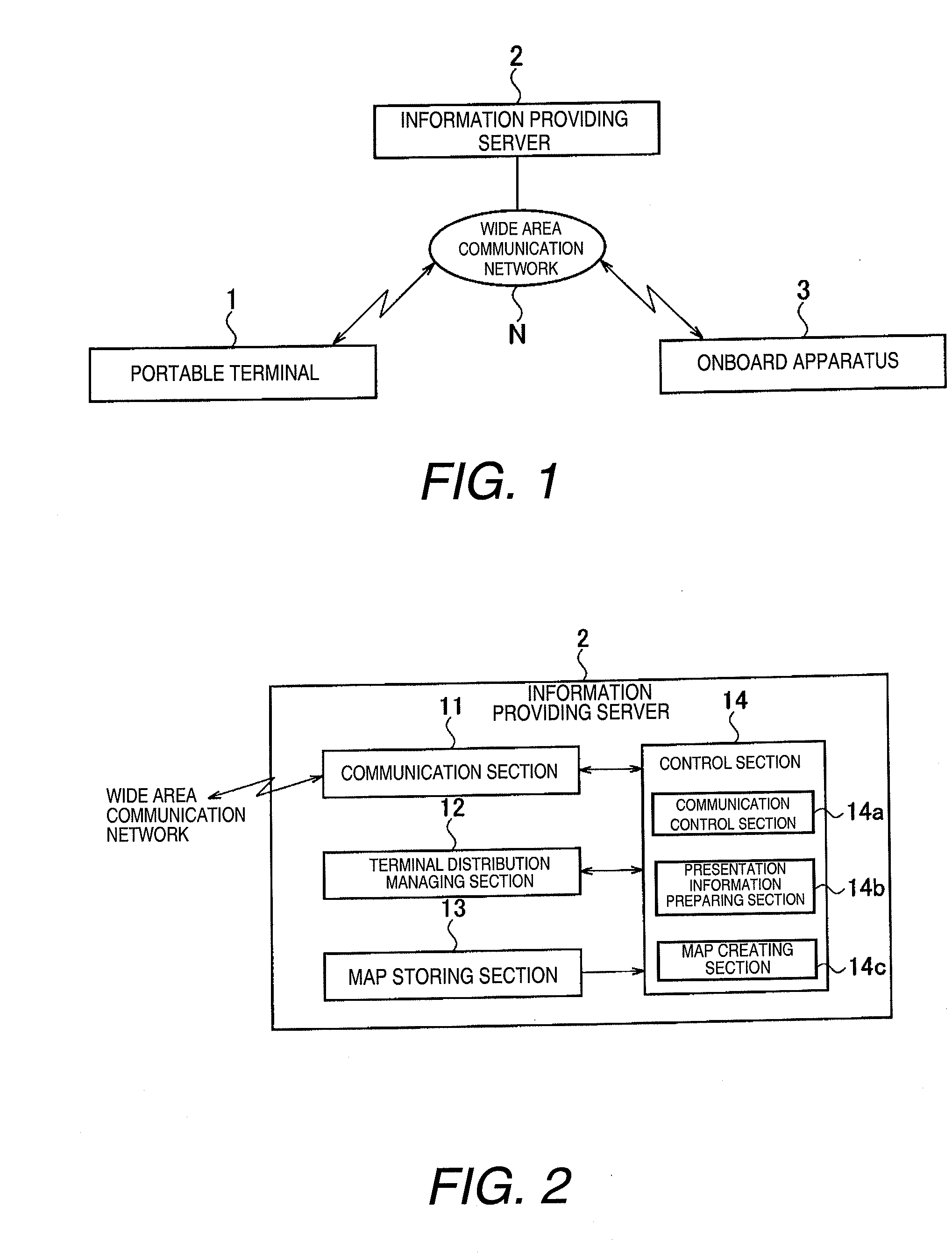 Moving body communication system, moving body terminal, information providing apparatus, and information transmission method