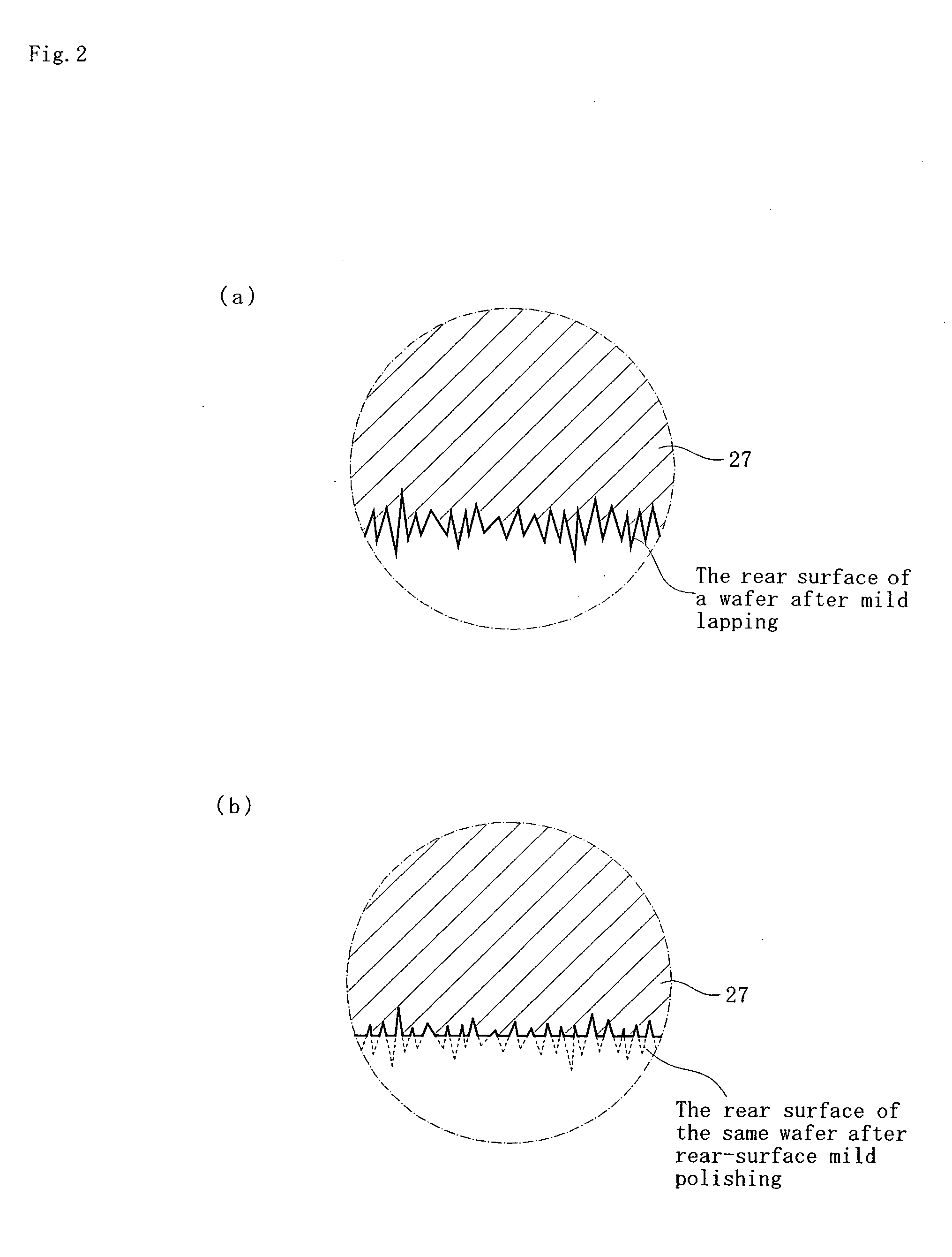 Method for producing a silicon wafer
