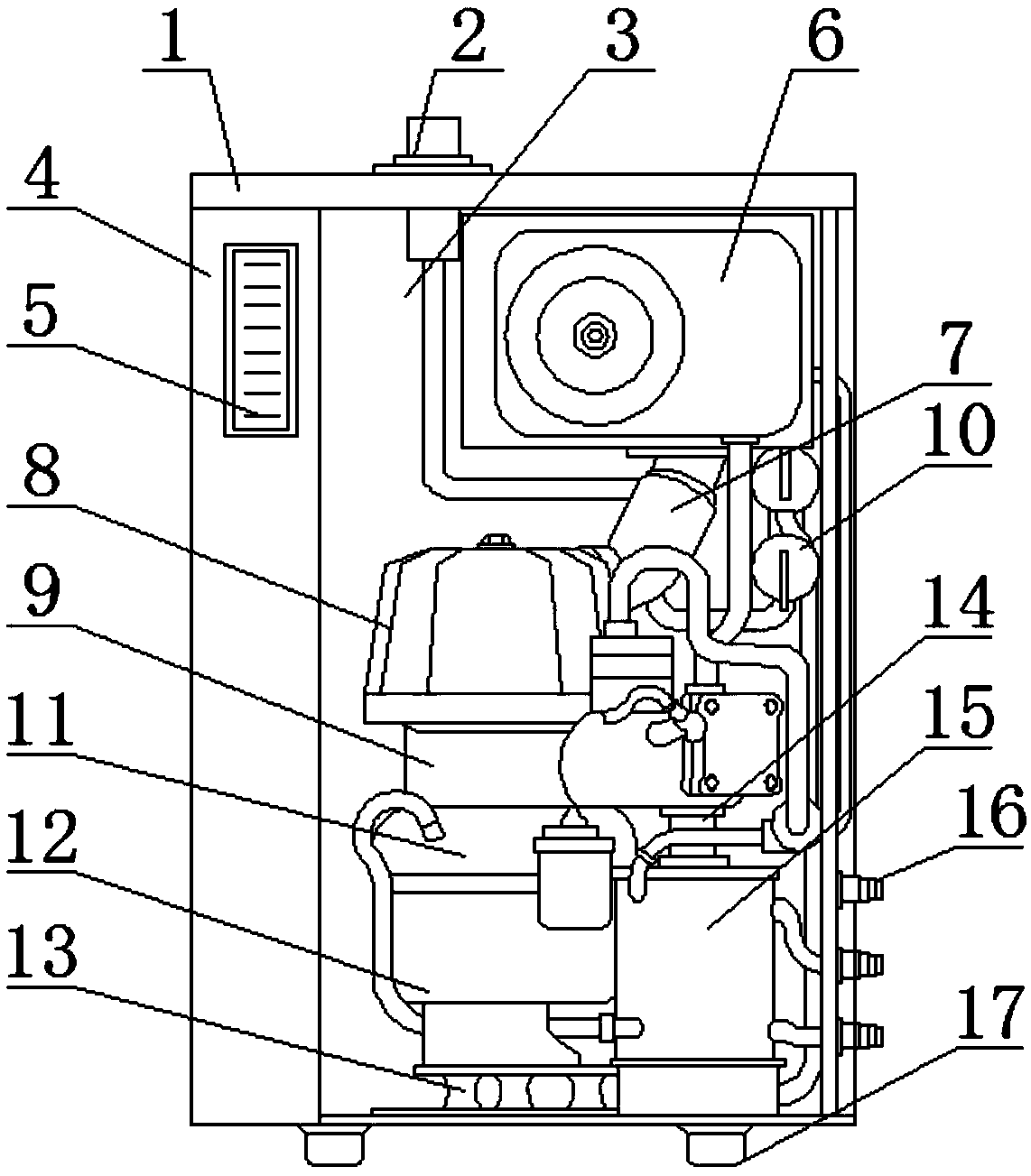 Combined heat and power generation device