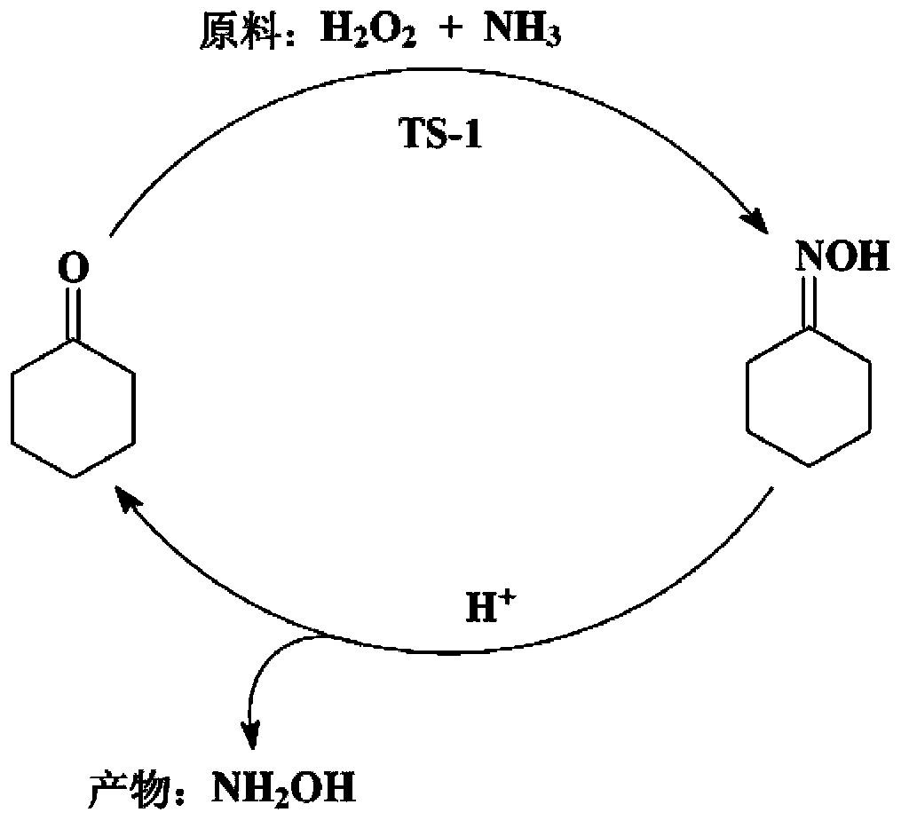 Method for synthesizing hydroxylamine salt