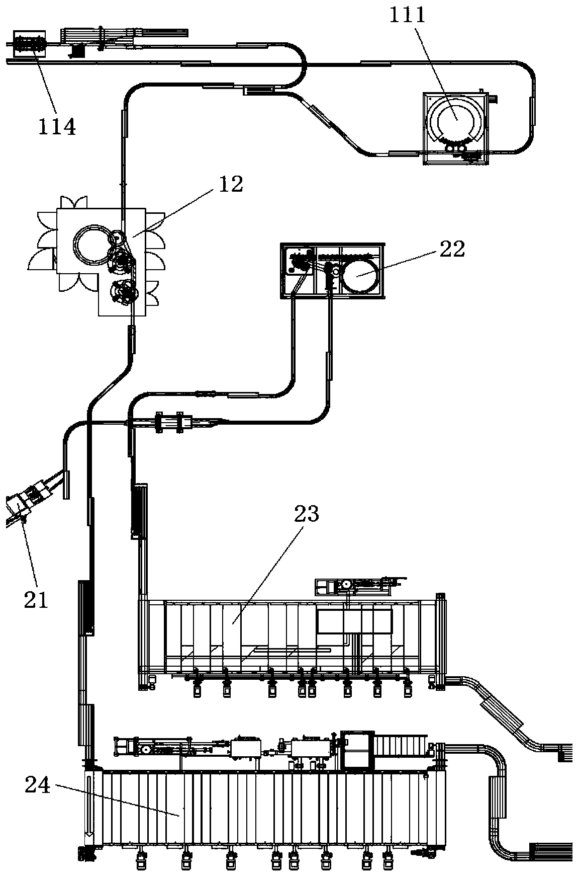 Flexible production system for beer production